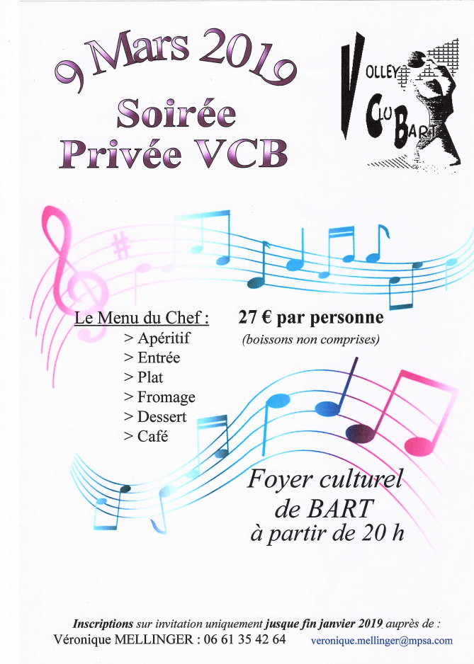 Affiche bal 2019